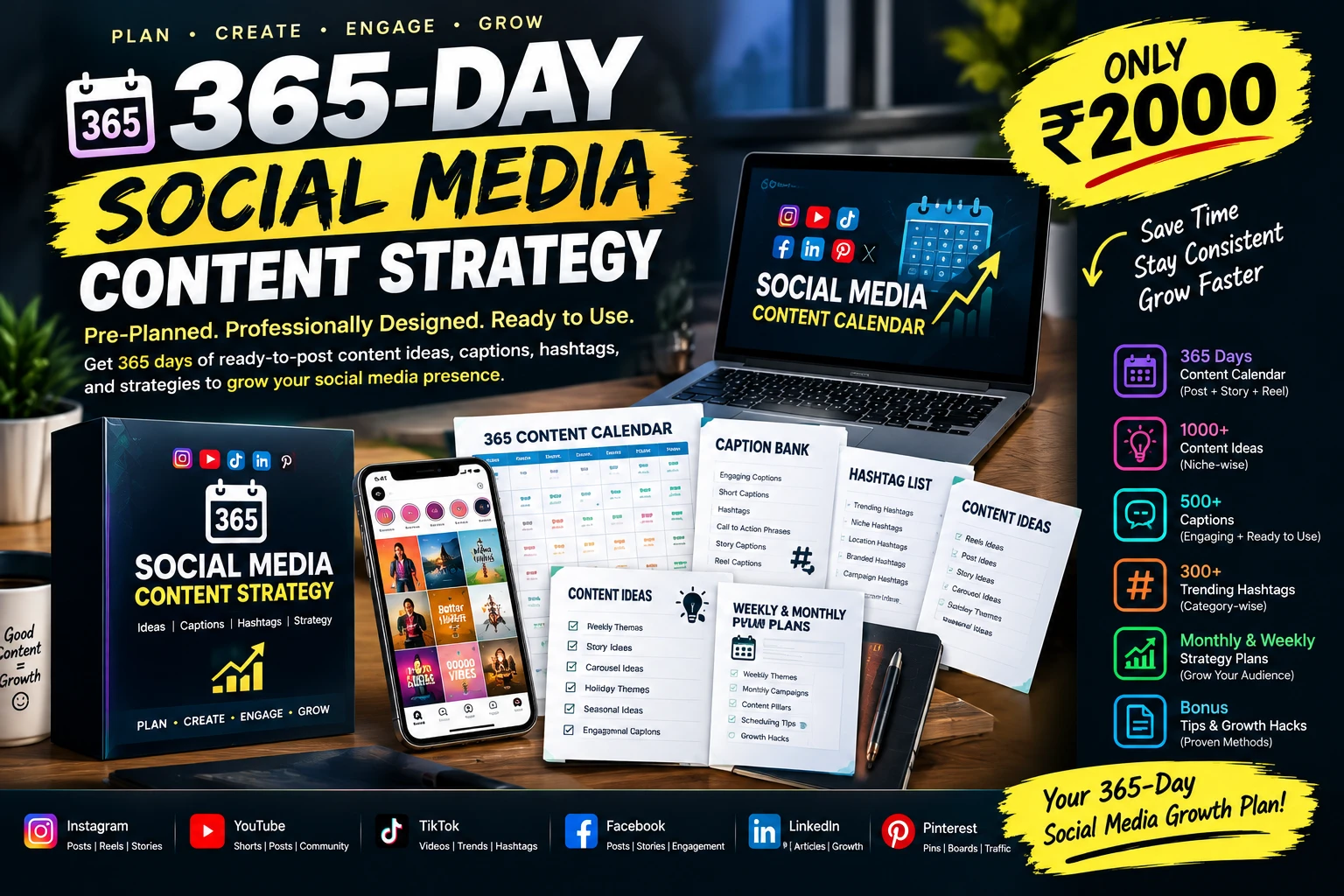 365-Day Social Media Content Strategy
